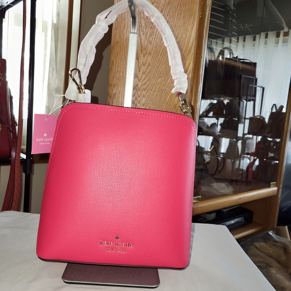 Kate Spade Darcy Small Bucket Bag In Bikini Pink - Picture 4 of 11
